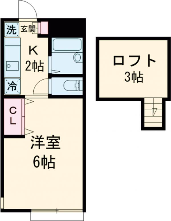 プレジール中町の間取り