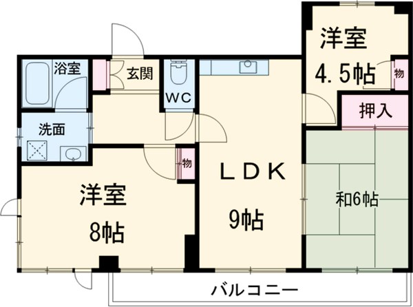 ヴィラエクセル東新小岩の間取り