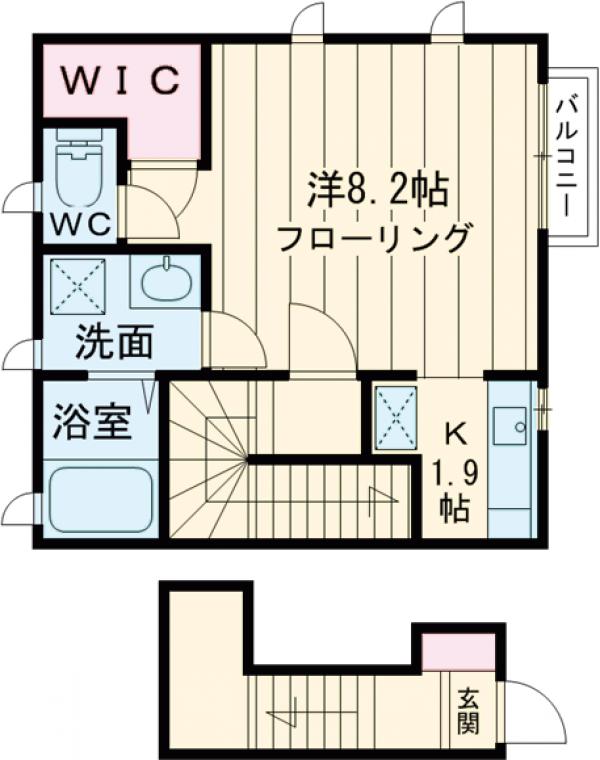 バーズヒルの間取り