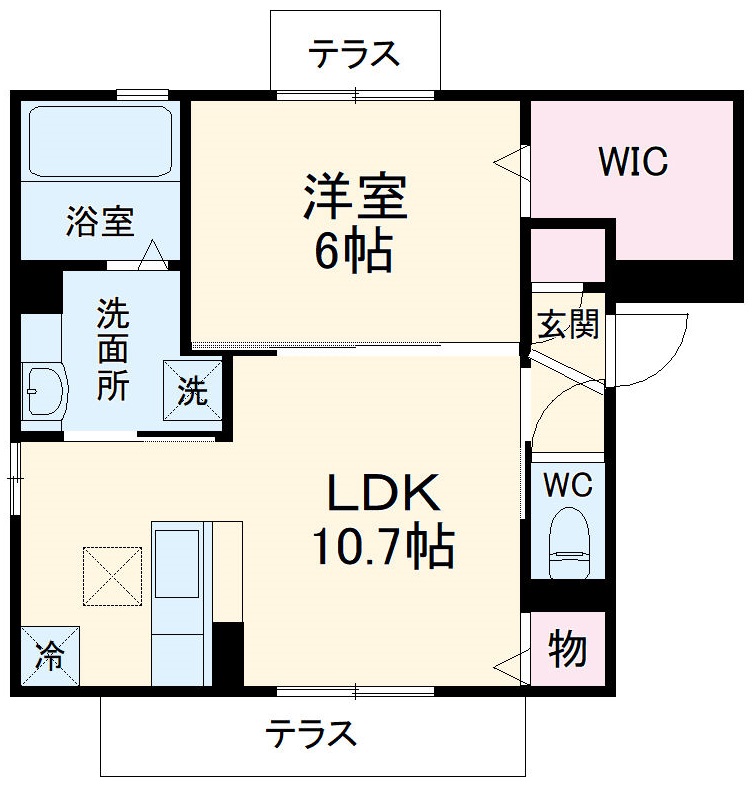 ジュメオスの間取り