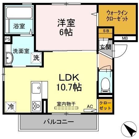 ジュメオスの間取り