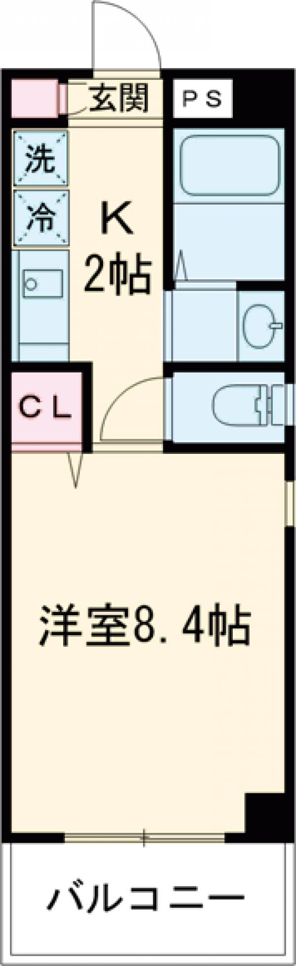 藤月マンションの間取り