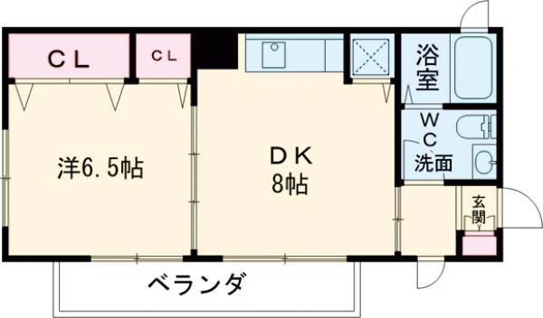 パレルモアネックスの間取り
