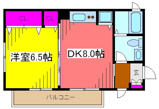 パレルモアネックスの間取り