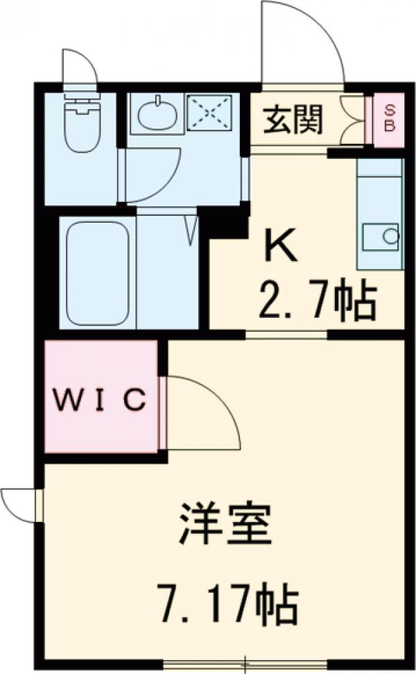 アンソレイエの間取り