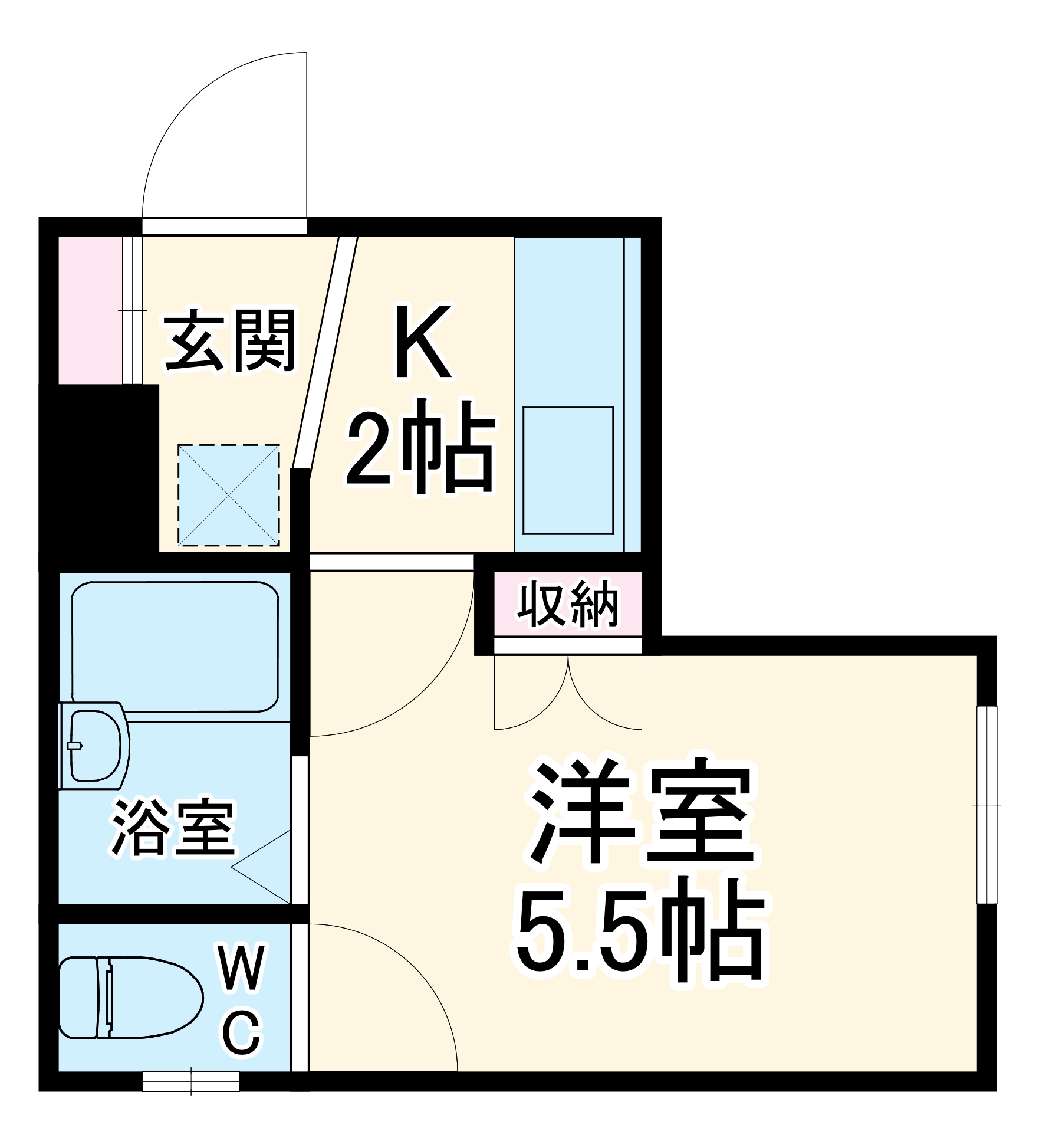 ティースリー・ハウスの間取り