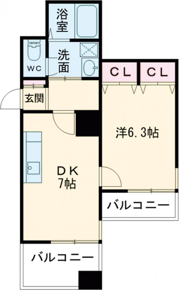 プラネットハイムの間取り