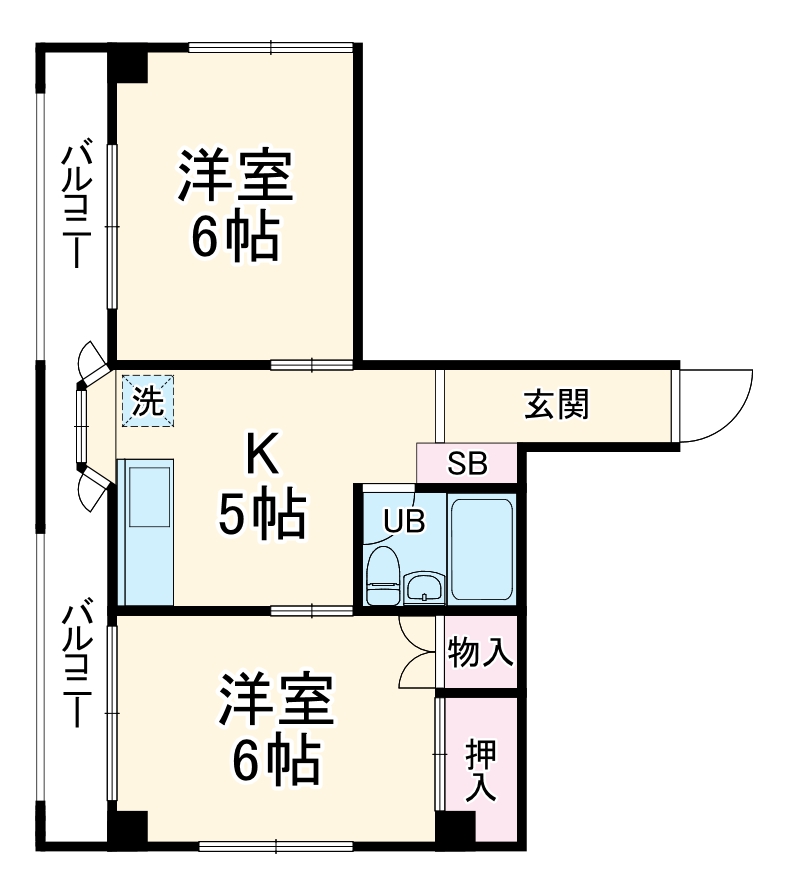 034CHIBAの間取り
