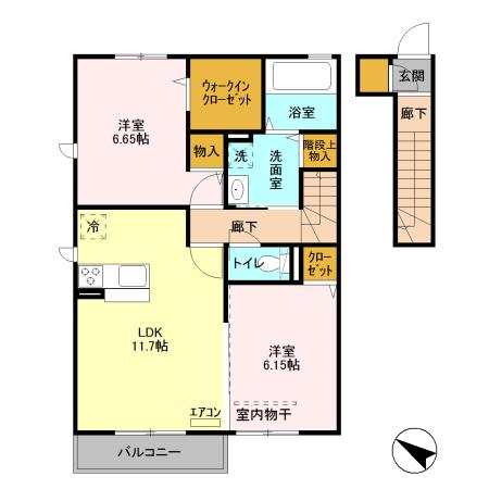 Casa Soaveの間取り