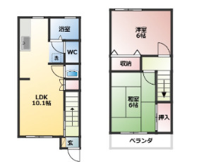 カルム99の間取り