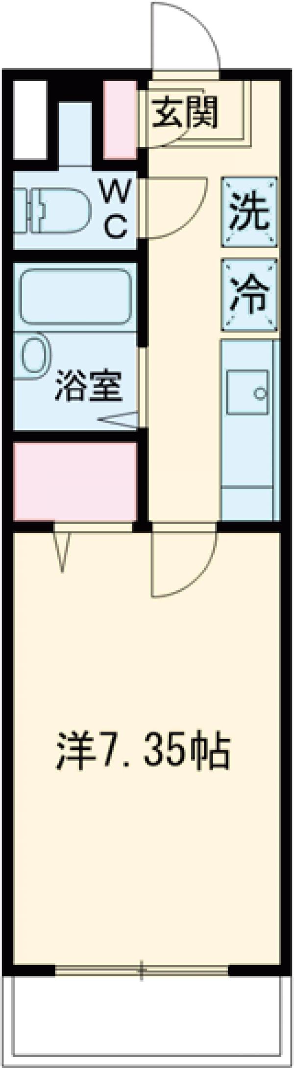 アヴィニティー調布南の間取り