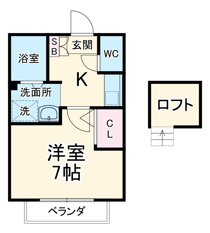 parkside希望ヶ丘の間取り