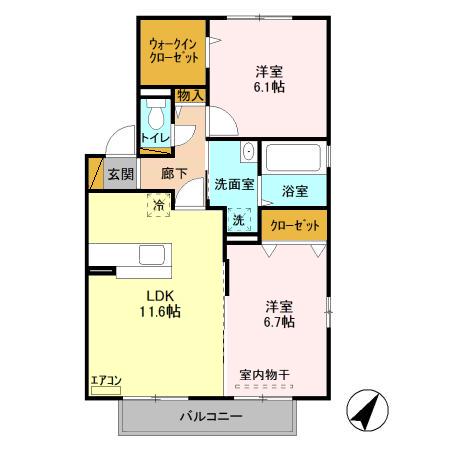 ルミエールの間取り