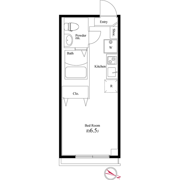 レガーロ千葉駅前の間取り
