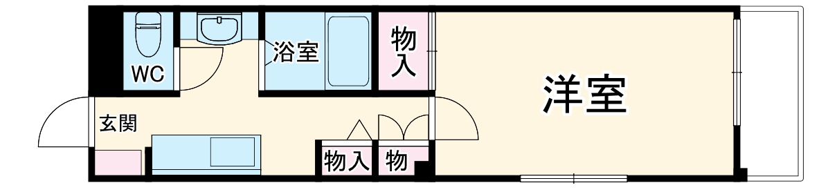 さらしなビルの間取り