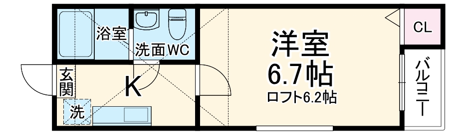コンフォートヴィラ・寒川の間取り