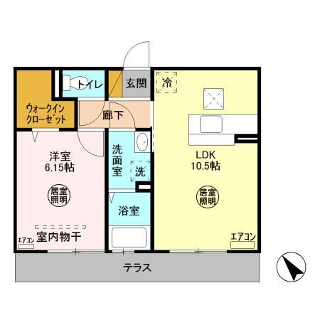 メゾンたいちの間取り