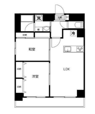 スカール千葉みなとの間取り