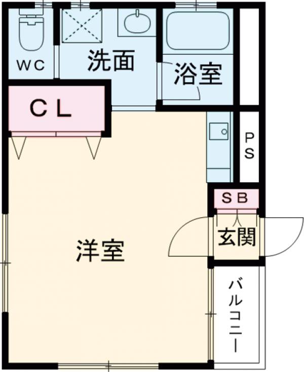 イーストサンの間取り