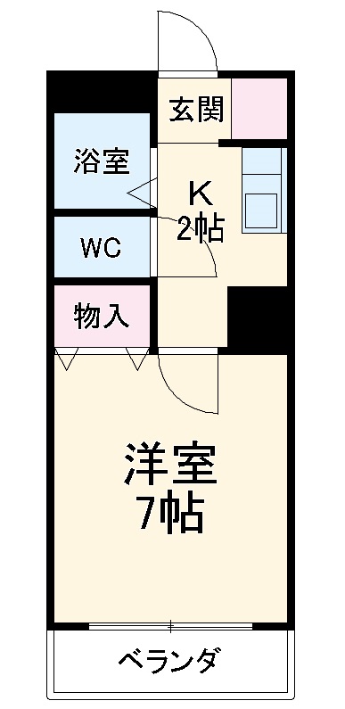 コーポダイマツの間取り