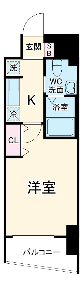 アトラス カーロ浦和常盤弐番館の間取り