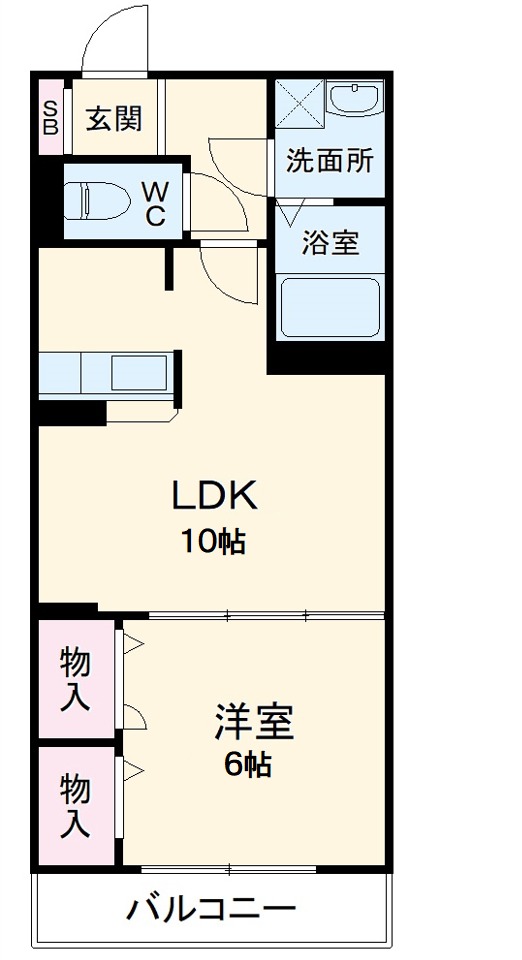 コルテカノンの間取り