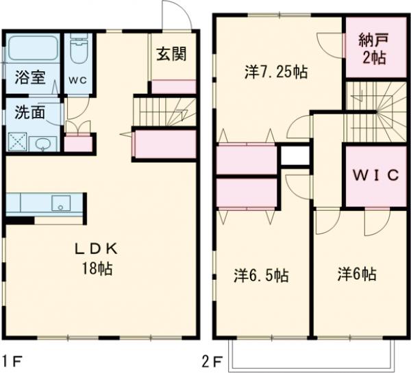 Casa Verde 南荻窪C棟の間取り