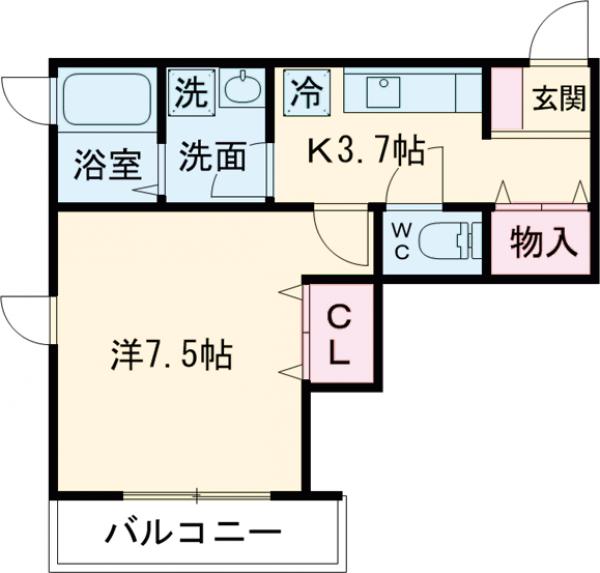 MU南阿佐ヶ谷の間取り
