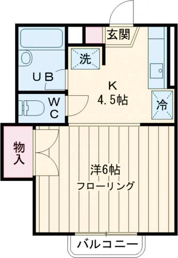 グリーンヒルの間取り