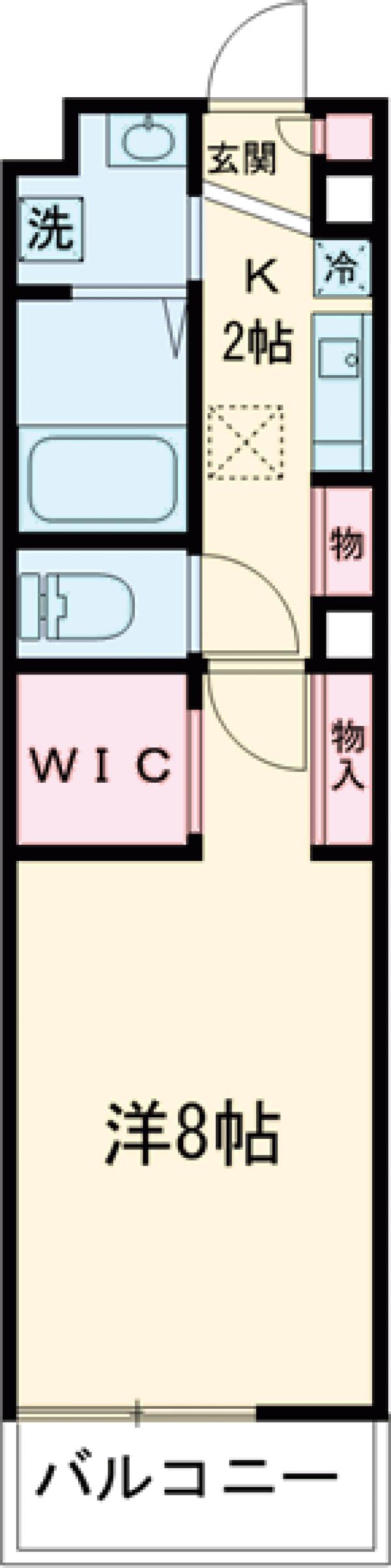ブランミュール町田の間取り