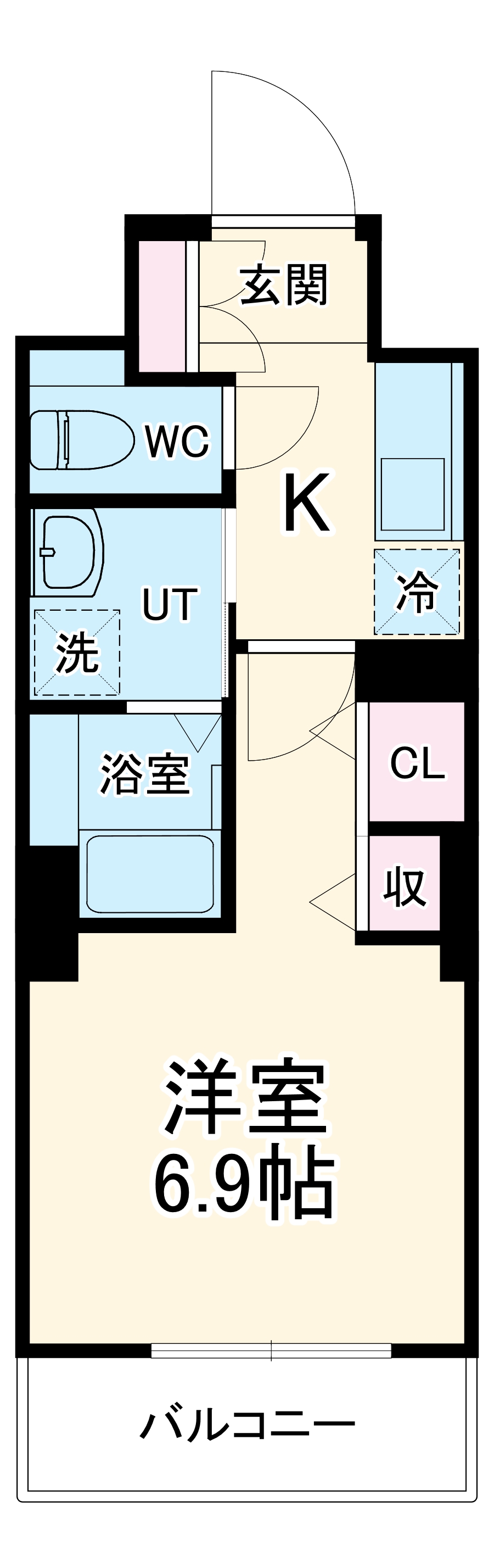 S-RESIDENCE本山の間取り