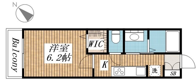アリュールの間取り