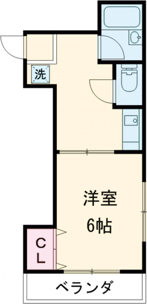 永和第二ビルの間取り