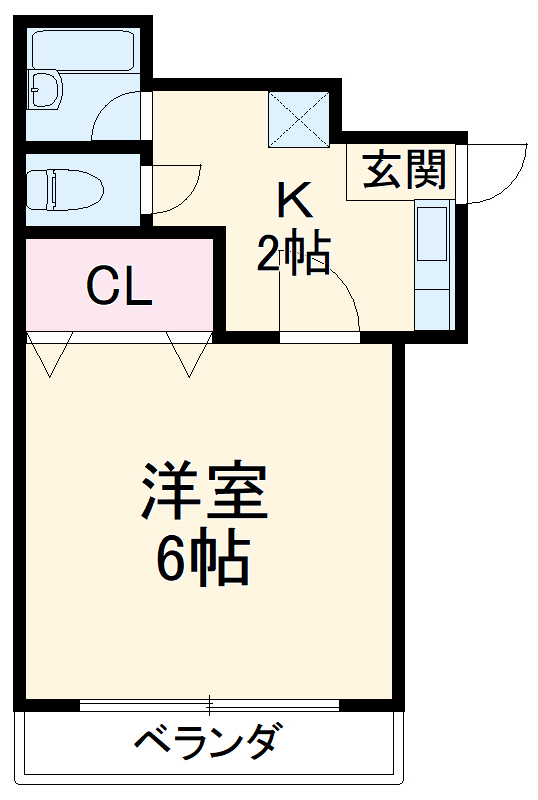 永和第二ビルの間取り