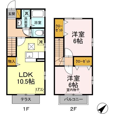 ボナールCの間取り