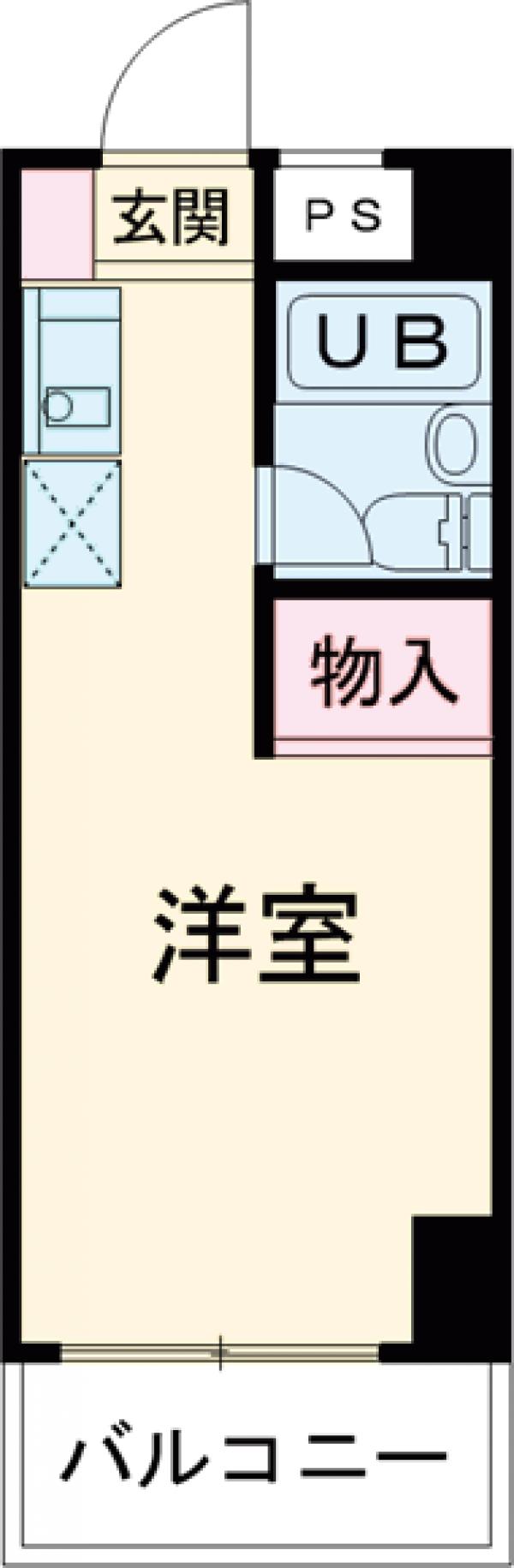 スカイコート町田の間取り