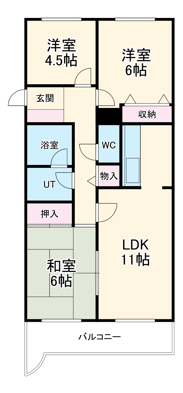 エミネンス覚王山の間取り