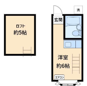 リブレ西新小岩の間取り