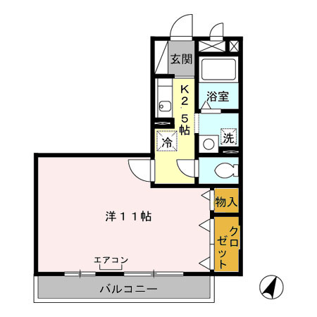 フェリシタ プルミエの間取り