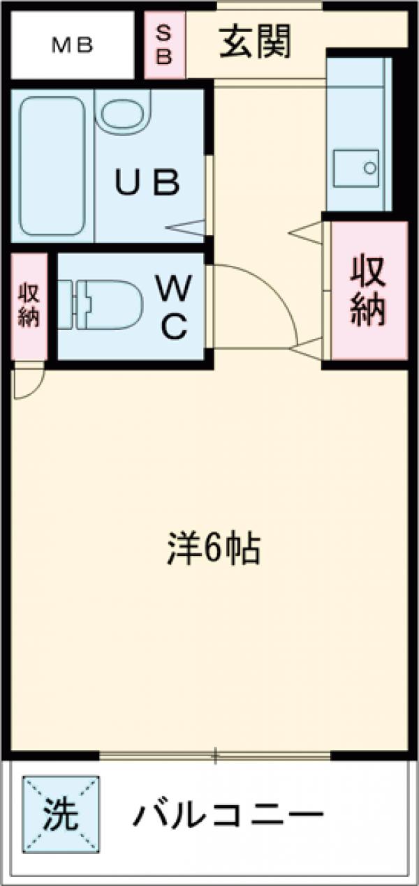 グロワールの間取り