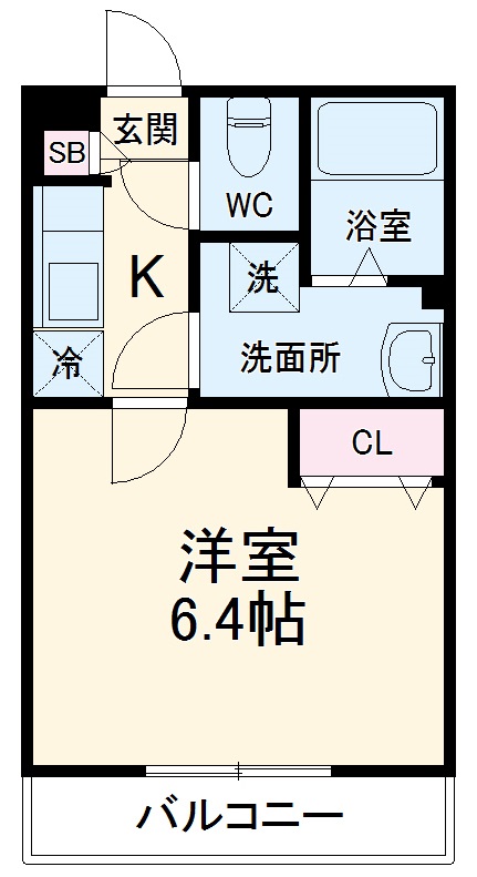 リブリ・千葉寺の間取り