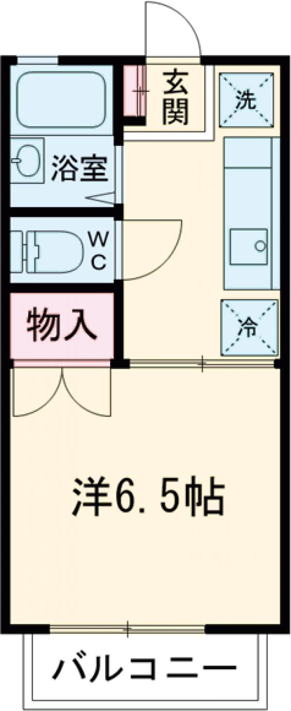 コスモハイツの間取り