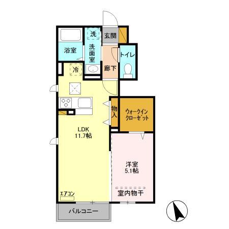 アビデホンダⅡの間取り