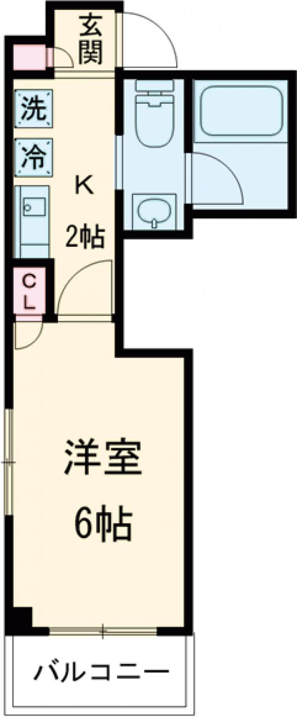 レーヴ町田V.Aの間取り
