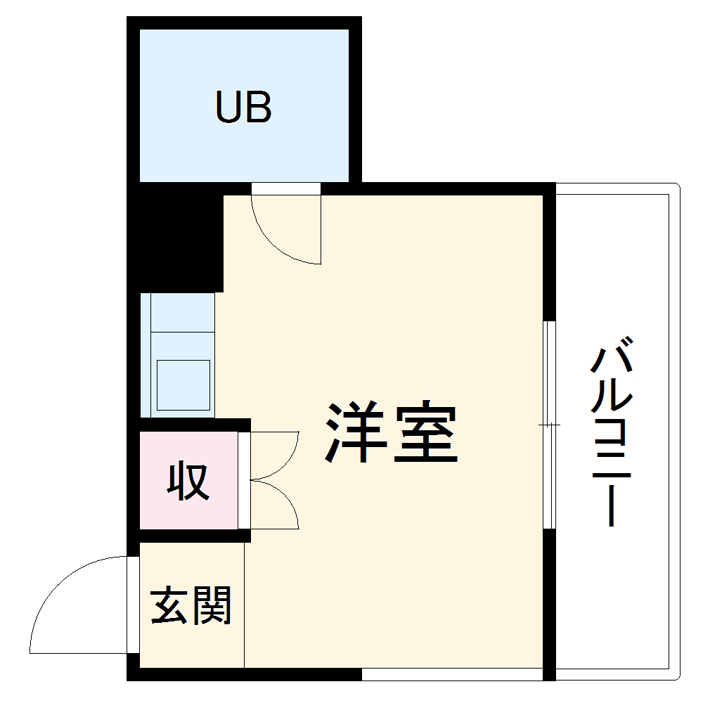 サンメゾン安田の間取り