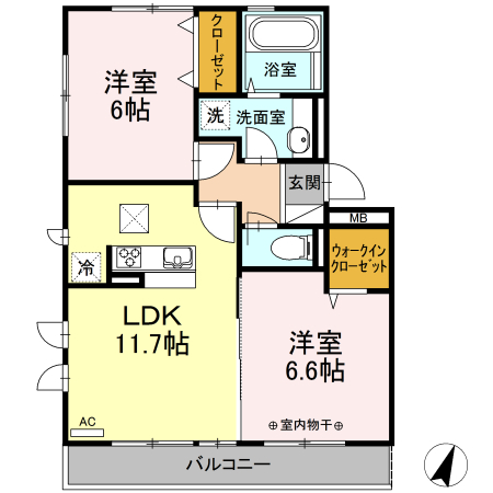 le Belierの間取り