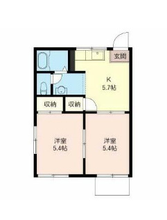 オレンジパレスSAITOの間取り