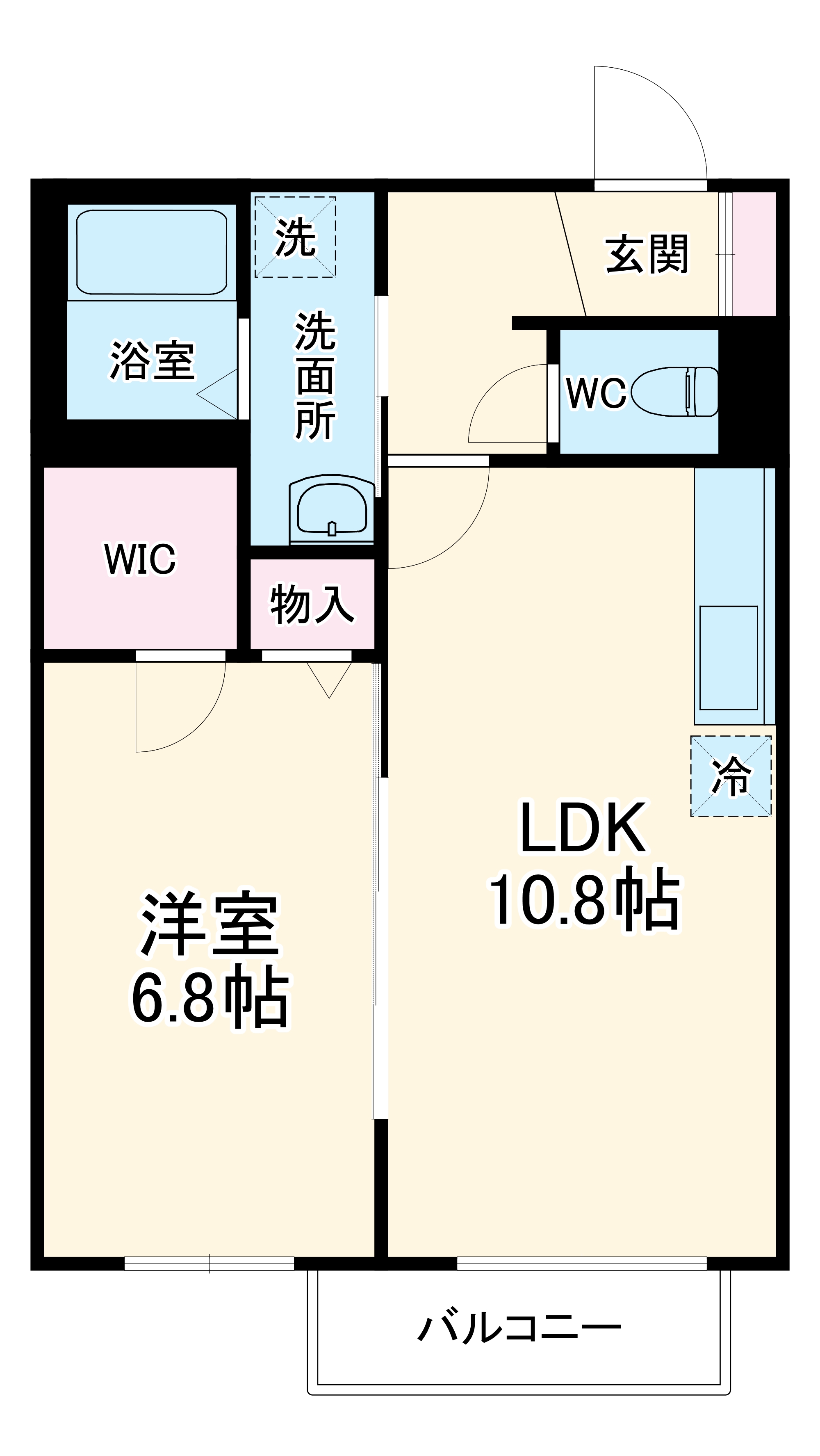 ライブハウス都賀の間取り