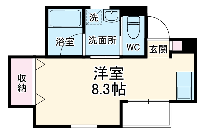 フォレスト芝の間取り