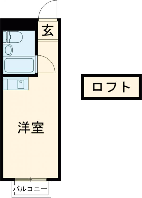 スカイピア新小岩Ⅱの間取り